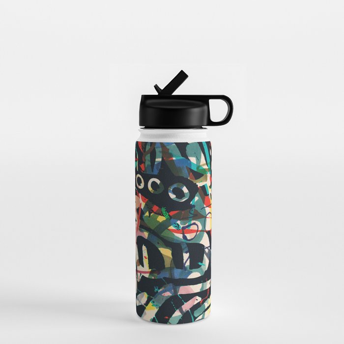 Graffiti Abstract Art Spray Paint Water Bottle Gallery Image 1