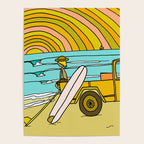 classic summer surf vibes forever Poster Gallery Image 4
