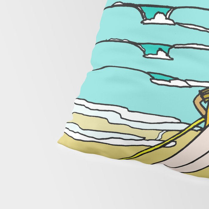 classic summer surf vibes forever Pillow Sham Gallery Image 4