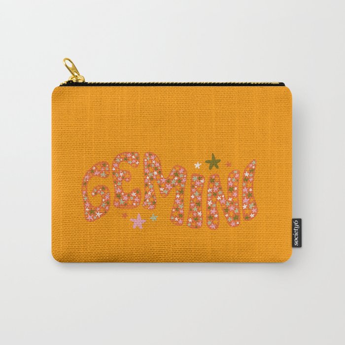 Starry Gemini Carry All Pouch Gallery Image 1
