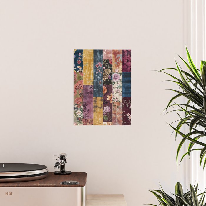 Gypsy Souk Patchwork Poster Gallery Image 2
