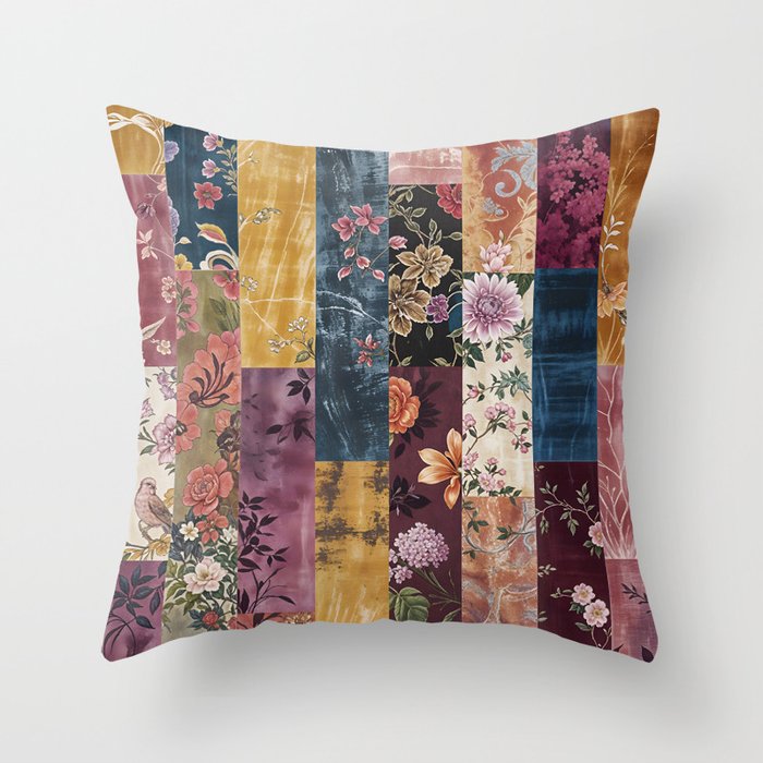 Gypsy Souk Patchwork Throw Pillow Gallery Image 6