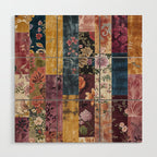 Gypsy Souk Patchwork Wood Wall Art Gallery Image 1