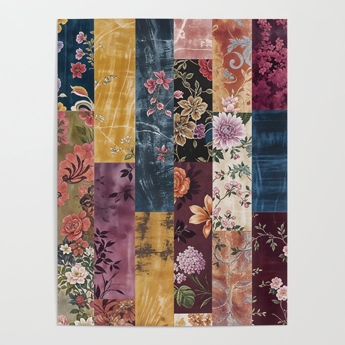 Gypsy Souk Patchwork Poster Gallery Image 4