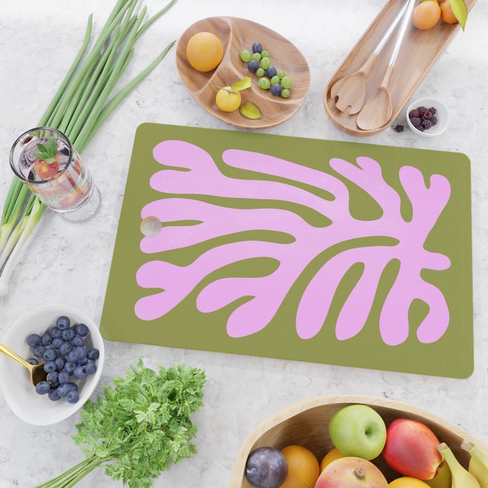 Wasabi & Lavender: Matisse Paper Cutouts 05 Cutting Board Gallery Image 2