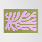 Wasabi & Lavender: Matisse Paper Cutouts 05 Rug Gallery Image 2