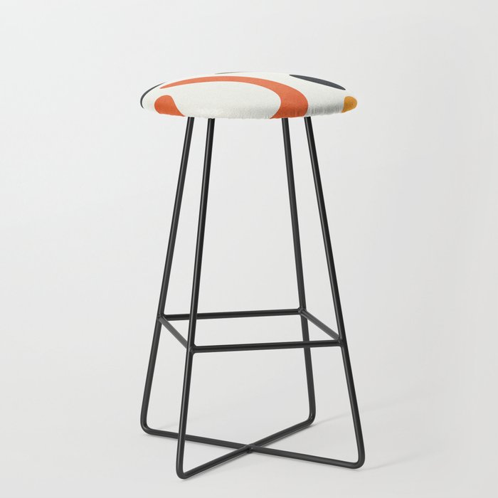 Abstract Colorful Setting 5 Stool Gallery Image 1
