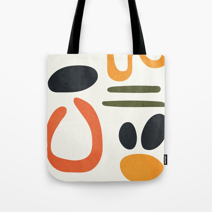 Abstract Colorful Setting 5 Tote Bag Gallery Image 1