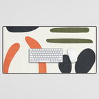 Abstract Colorful Setting 5 Desk Mat Gallery Image 1
