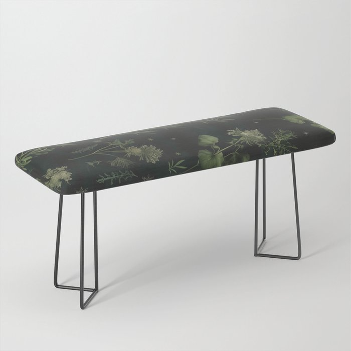 Full Moon Forest - Dreaming Crescent Moon Botanical  Bench Gallery Image 1