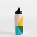 geometric abstract 8 Water Bottle Gallery Image 3