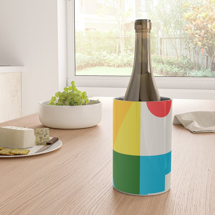 geometric abstract 8 Wine Chiller Gallery Image 4