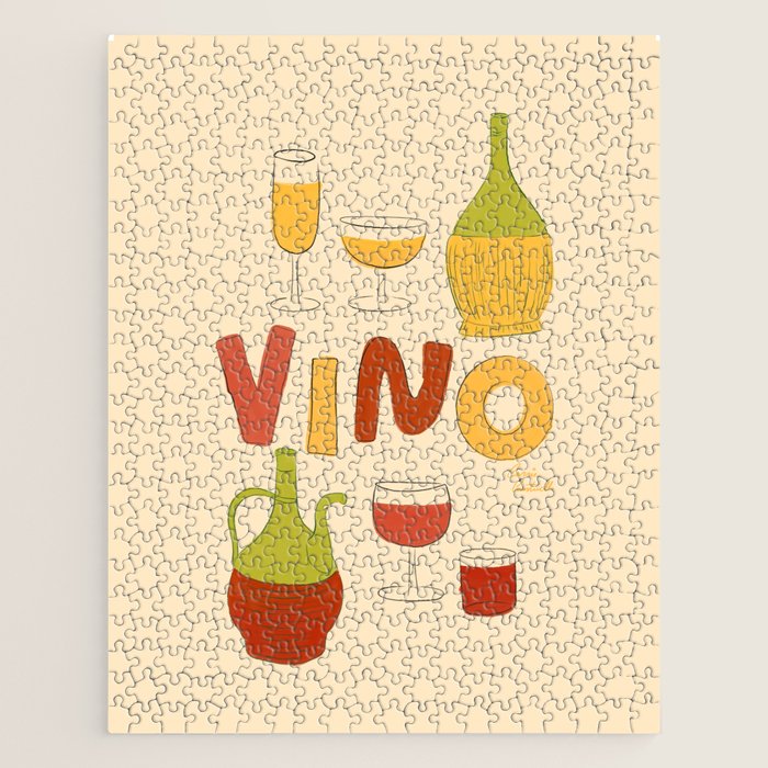 Vino Italian Wine Jigsaw Puzzle Gallery Image 1