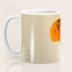 Orange Fluffy Kitten Japanese vintage Woodblock Print Coffee Mug Gallery Image 3