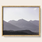 Rocky Mountain Sunset - Colorado Nature Photography Serving Tray Gallery Image 1