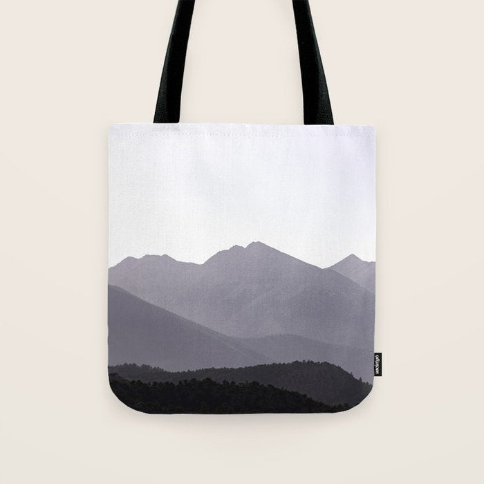 Rocky Mountain Sunset - Colorado Nature Photography Tote Bag Gallery Image 1
