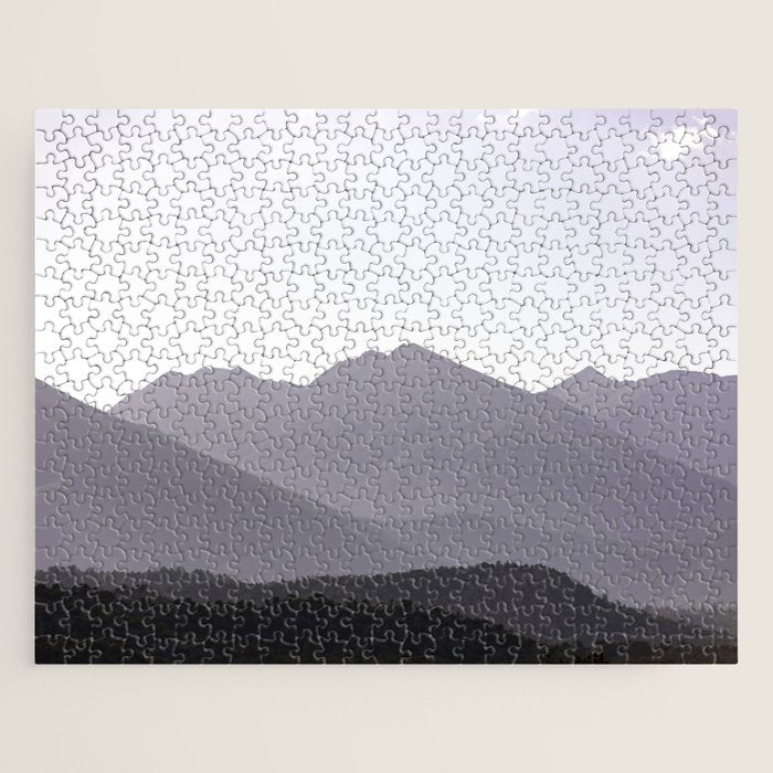 Rocky Mountain Sunset - Colorado Nature Photography Jigsaw Puzzle Gallery Image 1