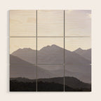 Rocky Mountain Sunset - Colorado Nature Photography Wood Wall Art Gallery Image 1