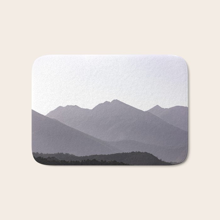 Rocky Mountain Sunset - Colorado Nature Photography Bath Mat Gallery Image 1