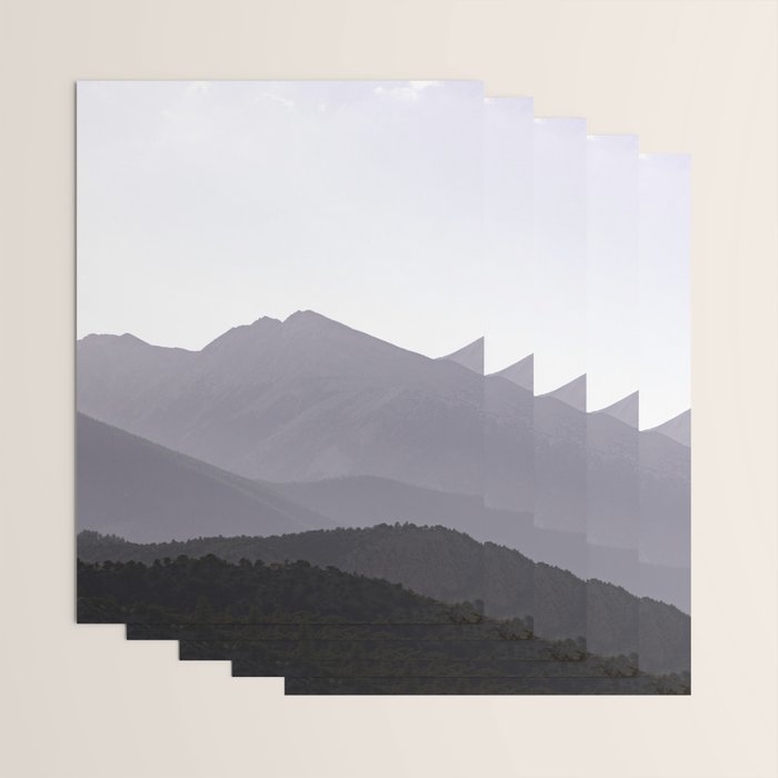 Rocky Mountain Sunset - Colorado Nature Photography Wrapping Paper Gallery Image 3