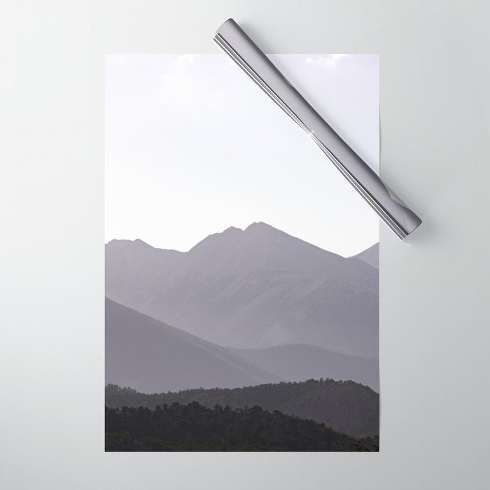 Rocky Mountain Sunset - Colorado Nature Photography Wrapping Paper Gallery Image 1