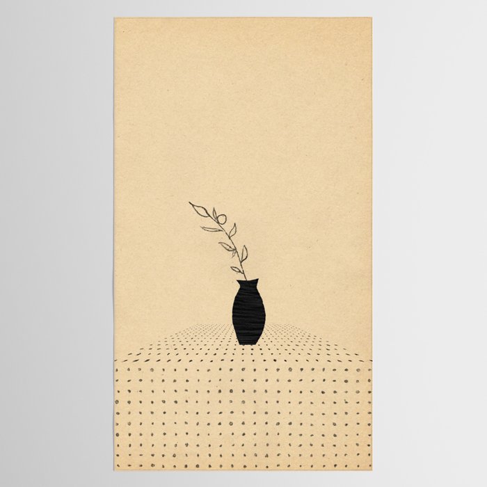 Vase and plant Tablecloth Gallery Image 2