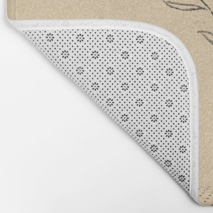 Vase and plant Bath Mat Gallery Image 2