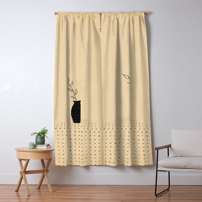 Vase and plant Window Curtain Gallery Image 5