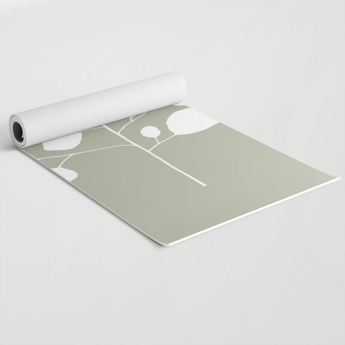 Large Eucalyptus (Linen Sage) Yoga Mat Gallery Image 2