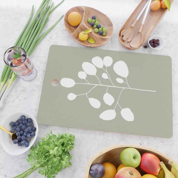 Large Eucalyptus (Linen Sage) Cutting Board Gallery Image 2