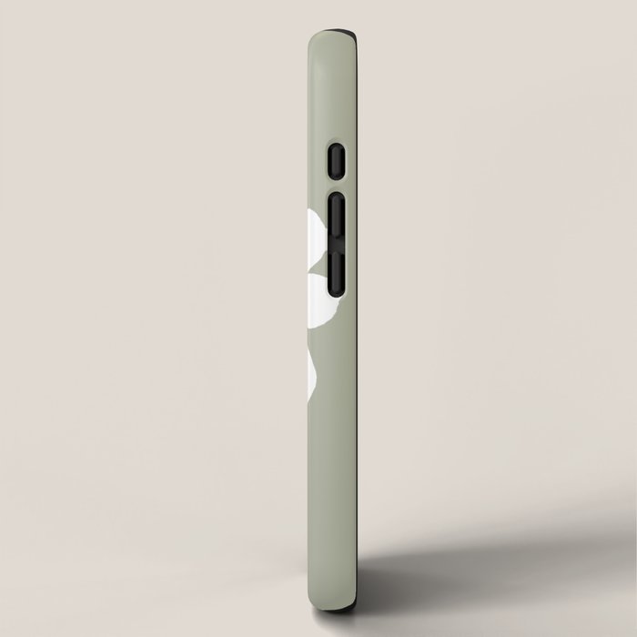 Large Eucalyptus (Linen Sage) iPhone Case Gallery Image 2