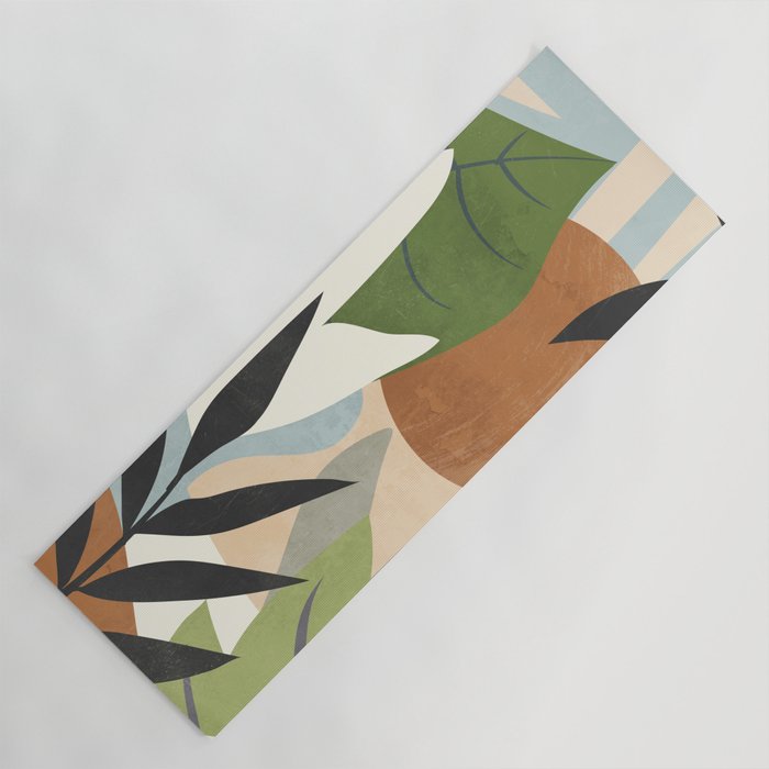 Abstract Art Jungle 4 Yoga Mat Gallery Image 1