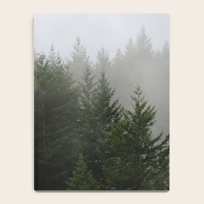 Foggy Trees Pacific Northwest Notebook Gallery Image 4