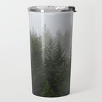 Foggy Trees Pacific Northwest Travel Mug Gallery Image 2