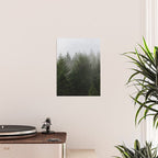 Foggy Trees Pacific Northwest Poster Gallery Image 2
