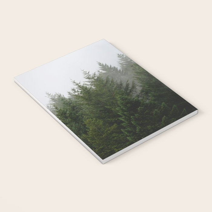 Foggy Trees Pacific Northwest Notebook Gallery Image 3