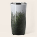 Foggy Trees Pacific Northwest Travel Mug Gallery Image 1