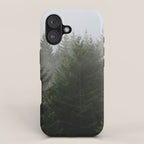 Foggy Trees Pacific Northwest iPhone Case Gallery Image 1