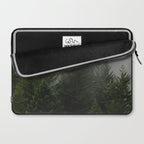 Foggy Trees Pacific Northwest Laptop Sleeve Gallery Image 2
