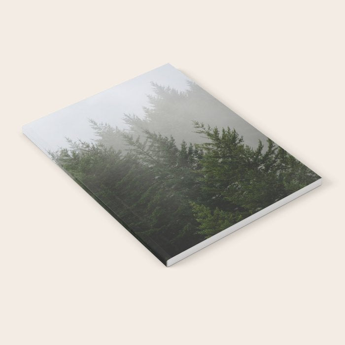 Foggy Trees Pacific Northwest Notebook Gallery Image 2