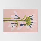 Snowdrop Trio on Blush Pink Rug Gallery Image 2