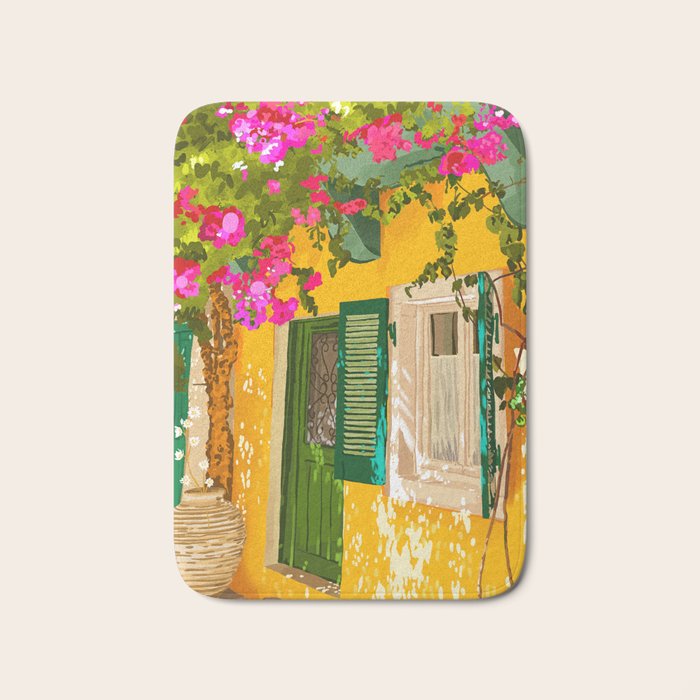 Living in the Sunshine. Always. | Summer Exotic Travel Architecture | Italy Sicily Boho Buildings Bath Mat Gallery Image 1