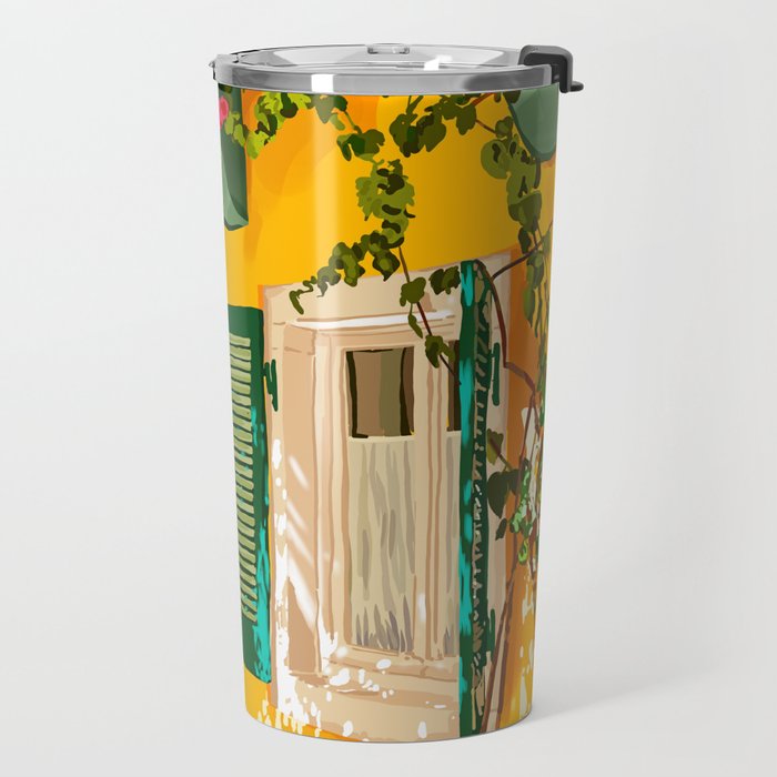 Living in the Sunshine. Always. | Summer Exotic Travel Architecture | Italy Sicily Boho Buildings Travel Mug Gallery Image 2