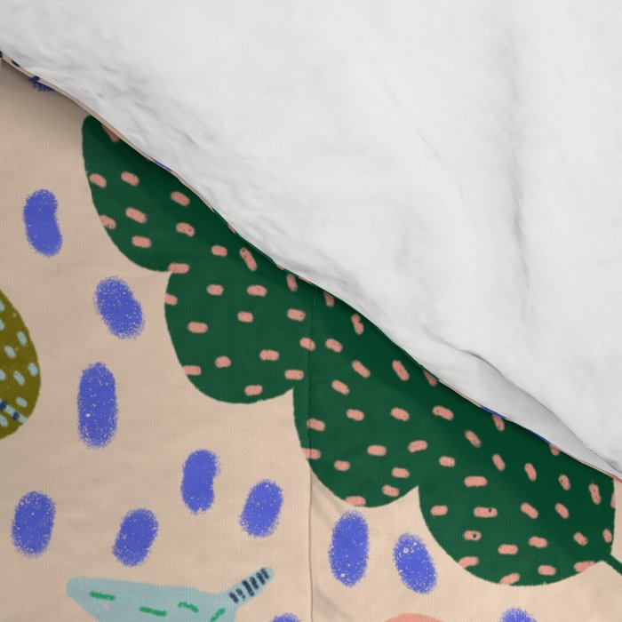 Colorful Plants  Comforter Gallery Image 4