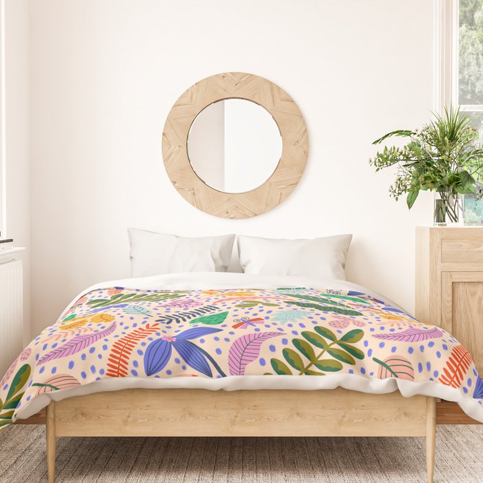 Colorful Plants  Duvet Cover Gallery Image 3
