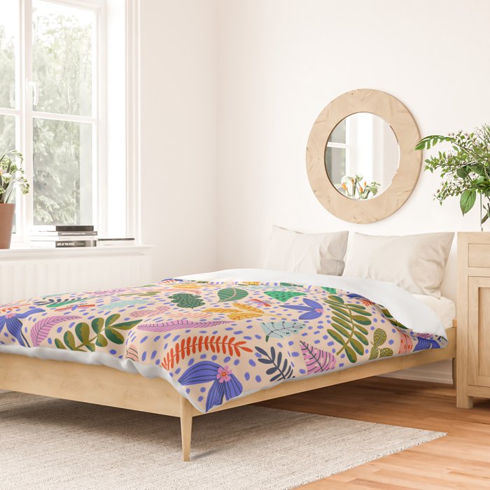 Colorful Plants  Duvet Cover Gallery Image 2