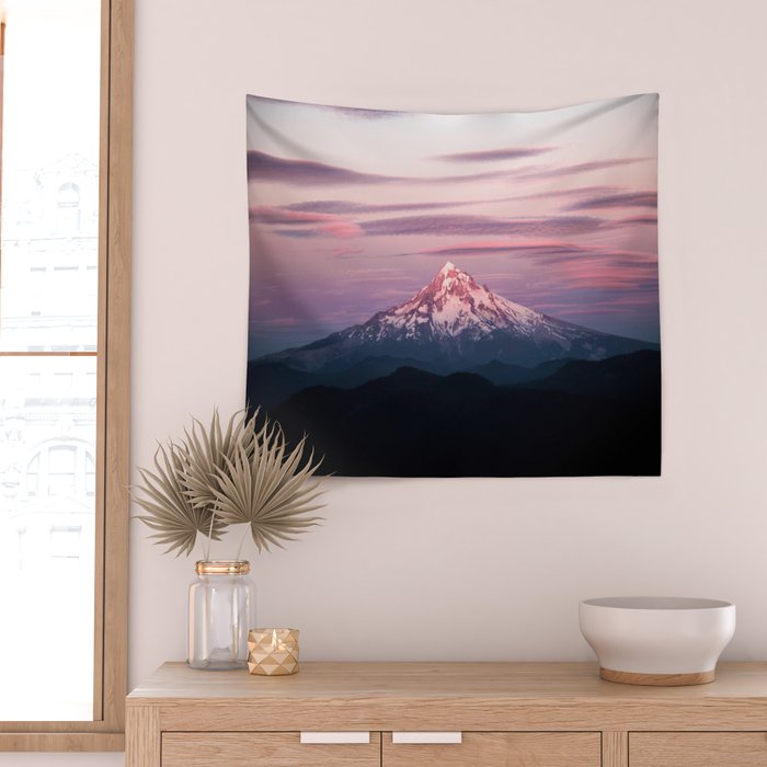 Mount Hood IV Wall Tapestry Gallery Image 2
