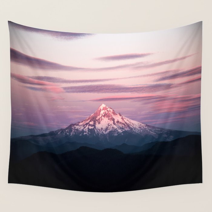 Mount Hood IV Wall Tapestry Gallery Image 1