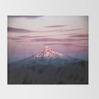 Mount Hood IV Throw Blanket Gallery Image 2