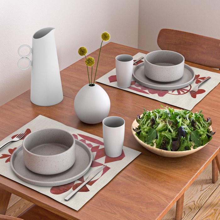 Crimson Diamond Placemat Gallery Image 2